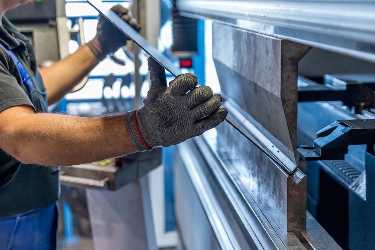 Proceso de metalurgia industrial