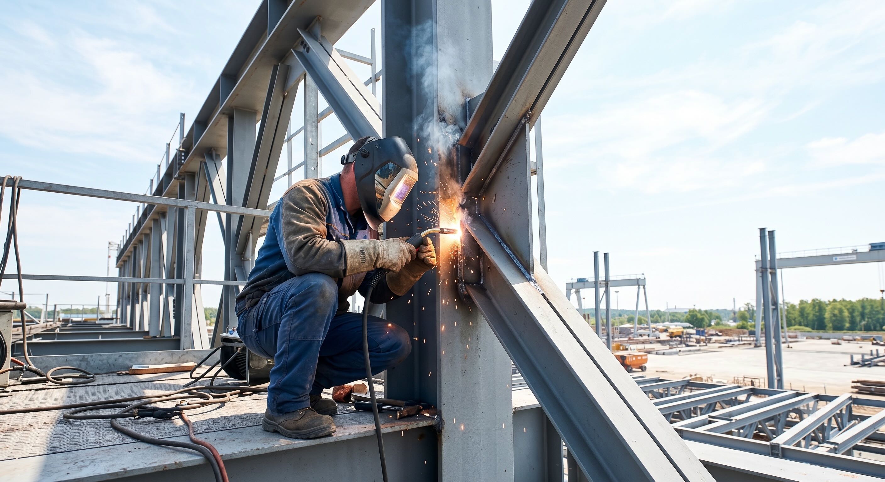 Soldadura profesional de estructuras metálicas